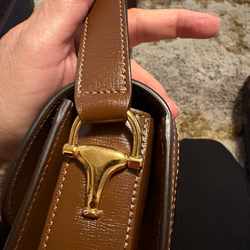 Gucci Brown and Cream Crossbody Bag - Picture 10 of 11